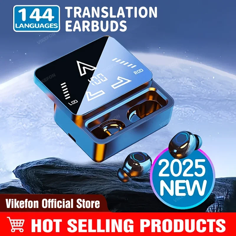 Wireless Earbuds Tws - TWS 이어버드, 블루투스 5.4, 무선 이어폰,