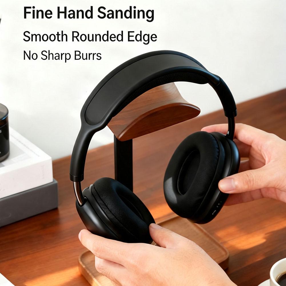 Headphone Stand Desk - 호두 모양 헤드폰 거치대, 책상 위