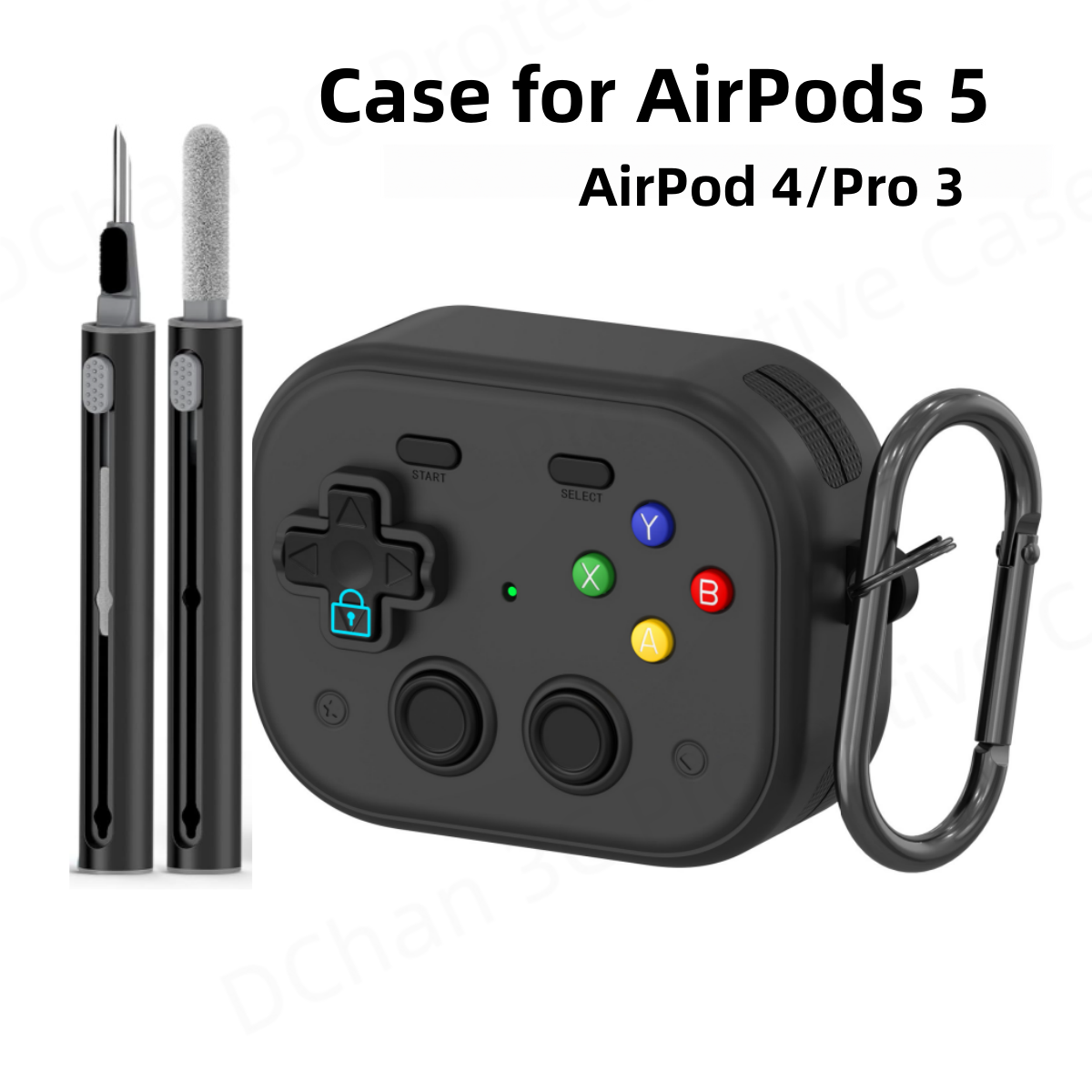 Headphone Case Hard - 2026 에어팟 5 게임 케이스, 에어팟
