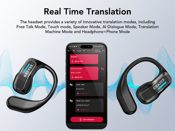 ERAZER X8 실시간 번역 헤드폰, 마이크 내장,  - Usb C Earphone 리뷰 및 가격