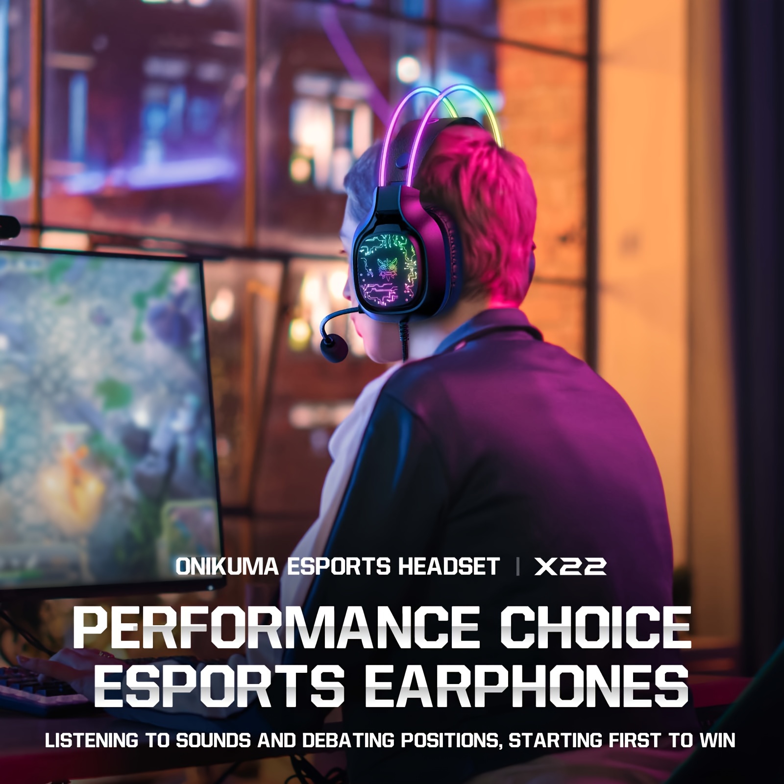 ONIKUMA X22 유선 게이밍 헤드셋 RGB 50M - Gaming Headset Rgb 리뷰 및 가격